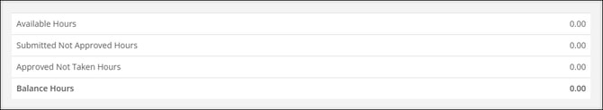 A screenshot of the Time Off Calendar section of the Accrual Editing page.